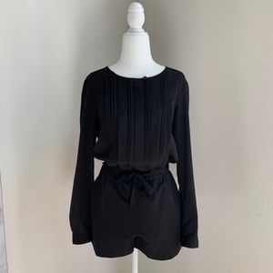 Button up Black Romper